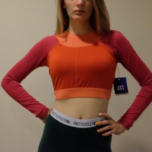 💕✨Joy Lab Long Sleeve Cropped Top